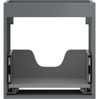 Korpus umývadlovej skrinky Mexen Box-A 45 cm, 1 zásuvka, matný grafit - 91AX0-0450-470-1-66