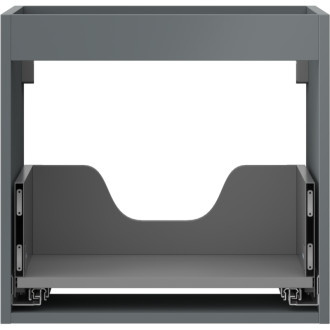 Korpus umývadlovej skrinky Mexen Box-A 50 cm, 1 zásuvka, matný grafit - 91AX0-0500-470-1-66