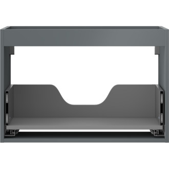 Korpus umývadlovej skrinky Mexen Box-A 70 cm, 1 zásuvka, matný grafit - 91AX0-0700-470-1-66