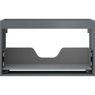 Korpus umývadlovej skrinky Mexen Box-A 80 cm, 1 zásuvka, matný grafit - 91AX0-0800-470-1-66