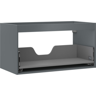 Korpus umývadlovej skrinky Mexen Box-A 90 cm, 1 zásuvka, matný grafit - 91AX0-0900-470-1-66