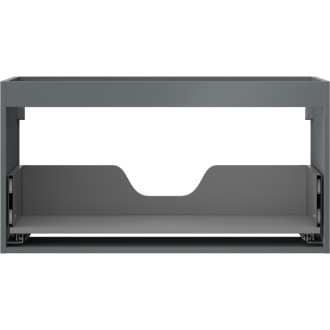 Korpus umývadlovej skrinky Mexen Box-A 90 cm, 1 zásuvka, matný grafit - 91AX0-0900-470-1-66