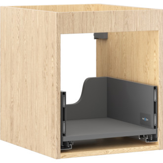 Korpus umývadlovej skrinky Mexen Box-A 40 cm, 1 zásuvka, dub - 91AX0-0400-470-1-81