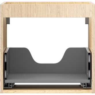 Korpus umývadlovej skrinky Mexen Box-A 50 cm, 1 zásuvka, dub - 91AX0-0500-470-1-81