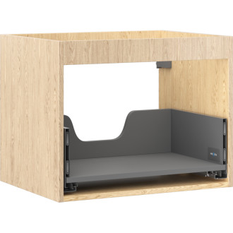 Korpus umývadlovej skrinky Mexen Box-A 60 cm, 1 zásuvka, dub - 91AX0-0600-470-1-81