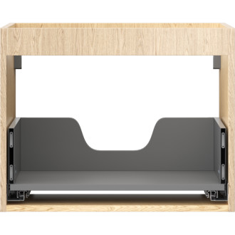 Korpus umývadlovej skrinky Mexen Box-A 60 cm, 1 zásuvka, dub - 91AX0-0600-470-1-81