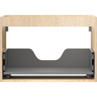 Korpus umývadlovej skrinky Mexen Box-A 70 cm, 1 zásuvka, dub - 91AX0-0700-470-1-81