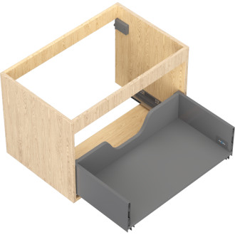 Korpus umývadlovej skrinky Mexen Box-A 70 cm, 1 zásuvka, dub - 91AX0-0700-470-1-81