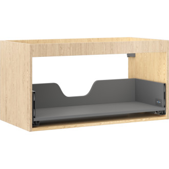 Korpus umývadlovej skrinky Mexen Box-A 90 cm, 1 zásuvka, dub - 91AX0-0900-470-1-81