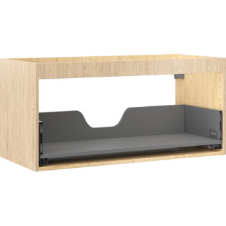 Korpus umývadlovej skrinky Mexen Box-A 100 cm, 1 zásuvka, dub - 91AX0-1000-470-1-81
