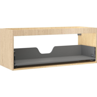 Umývadlová skrinka Mexen Box-A 120 cm, 1 zásuvka, dub - 91AX0-1200-470-1-81