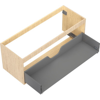 Umývadlová skrinka Mexen Box-A 120 cm, 1 zásuvka, dub - 91AX0-1200-470-1-81