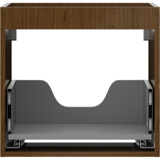 Korpus umývadlovej skrinky Mexen Box-A 50 cm, 1 zásuvka, orech - 91AX0-0500-470-1-86