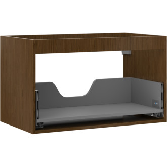 Korpus umývadlovej skrinky Mexen Box-A 80 cm, 1 zásuvka, orech - 91AX0-0800-470-1-86