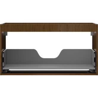 Korpus umývadlovej skrinky Mexen Box-A 90 cm, 1 zásuvka, orech - 91AX0-0900-470-1-86