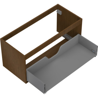 Korpus umývadlovej skrinky Mexen Box-A 100 cm, 1 zásuvka, orech - 91AX0-1000-470-1-86
