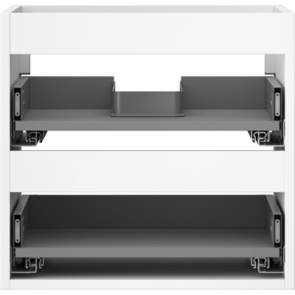 Korpus umývadlovej skrinky Mexen Box-A 50 cm, 2 zásuvky, matná biela - 91AX0-0500-470-2-01