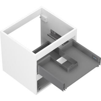 Korpus umývadlovej skrinky Mexen Box-A 50 cm, 2 zásuvky, matná biela - 91AX0-0500-470-2-01