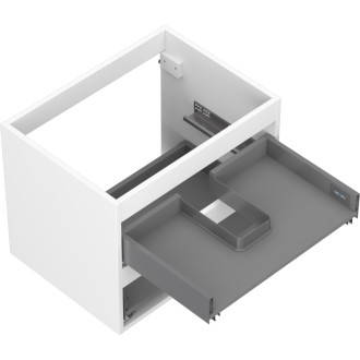 Korpus umývadlovej skrinky Mexen Box-A 60 cm, 2 zásuvky, matná biela - 91AX0-0600-470-2-01
