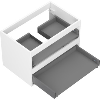 Korpus umývadlovej skrinky Mexen Box-A 70 cm, 2 zásuvky, matná biela - 91AX0-0700-470-2-01