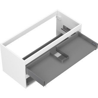 Korpus umývadlovej skrinky Mexen Box-A 100 cm, 2 zásuvky, matná biela - 91AX0-1000-470-2-01