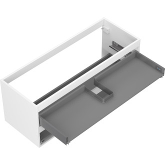Korpus umývadlovej skrinky Mexen Box-A 120 cm, 2 zásuvky, matná biela - 91AX0-1200-470-2-01