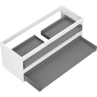 Korpus umývadlovej skrinky Mexen Box-A 120 cm, 2 zásuvky, matná biela - 91AX0-1200-470-2-01