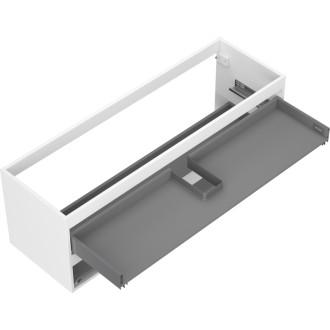 Korpus umývadlovej skrinky Mexen Box-A 140 cm, 2 zásuvky, matná biela - 91AX0-1400-470-2-01