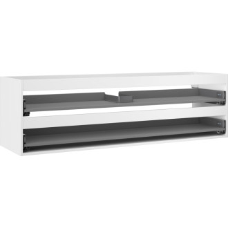 Korpus umývadlovej skrinky Mexen Box-A 160 cm, 2 zásuvky, matná biela - 91AX0-1600-470-2-01