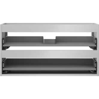 Korpus umývadlovej skrinky Mexen Box-A 90 cm, 2 zásuvky, matne šedá - 91AX0-0900-470-2-62