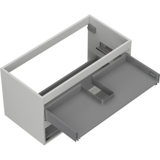 Korpus umývadlovej skrinky Mexen Box-A 90 cm, 2 zásuvky, matne šedá - 91AX0-0900-470-2-62