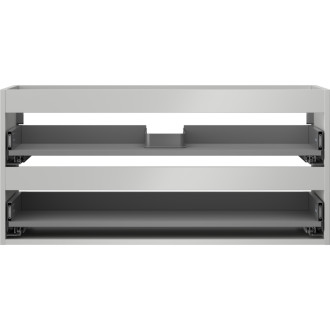 Korpus umývadlovej skrinky Mexen Box-A 100 cm, 2 zásuvky, matne šedá - 91AX0-1000-470-2-62