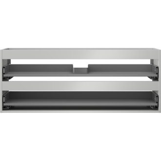 Korpus umývadlovej skrinky Mexen Box-A 120 cm, 2 zásuvky, matne šedá - 91AX0-1200-470-2-62