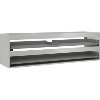 Korpus umývadlovej skrinky Mexen Box-A 160 cm, 2 zásuvky, matne šedá - 91AX0-1600-470-2-62