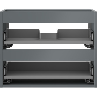 Korpus umývadlovej skrinky Mexen Box-A 60 cm, 2 zásuvky, matný grafit - 91AX0-0600-470-2-66