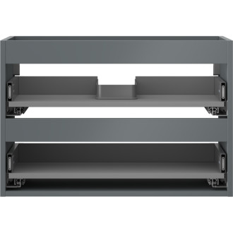 Korpus umývadlovej skrinky Mexen Box-A 70 cm, 2 zásuvky, matný grafit - 91AX0-0700-470-2-66