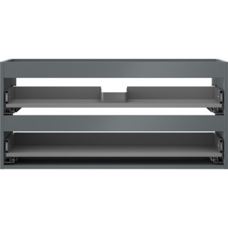 Korpus umývadlovej skrinky Mexen Box-A 100 cm, 2 zásuvky, matný grafit - 91AX0-1000-470-2-66