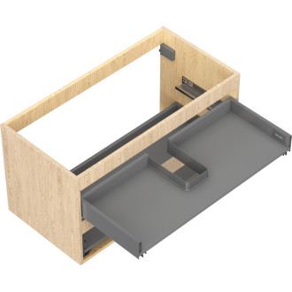 Korpus umývadlovej skrinky Mexen Box-A 90 cm, 2 zásuvky, dub - 91AX0-0900-470-2-81