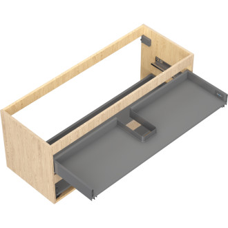 Korpus umývadlovej skrinky Mexen Box-A 120 cm, 2 zásuvky, dub - 91AX0-1200-470-2-81