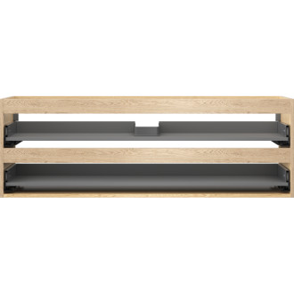 Korpus umývadlovej skrinky Mexen Box-A 140 cm, 2 zásuvky, dub - 91AX0-1400-470-2-81