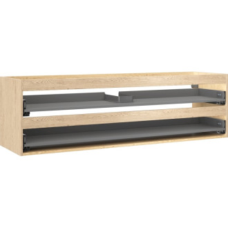 Korpus umývadlovej skrinky Mexen Box-A 160 cm, 2 zásuvky, dub - 91AX0-1600-470-2-81