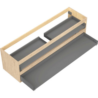 Korpus umývadlovej skrinky Mexen Box-A 160 cm, 2 zásuvky, dub - 91AX0-1600-470-2-81