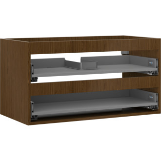 Korpus umývadlovej skrinky Mexen Box-A 90 cm, 2 zásuvky, orech - 91AX0-0900-470-2-86