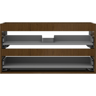 Korpus umývadlovej skrinky Mexen Box-A 90 cm, 2 zásuvky, orech - 91AX0-0900-470-2-86