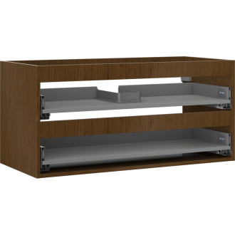 Korpus umývadlovej skrinky Mexen Box-A 100 cm, 2 zásuvky, orech - 91AX0-1000-470-2-86