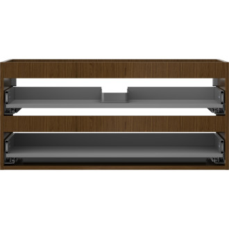 Korpus umývadlovej skrinky Mexen Box-A 100 cm, 2 zásuvky, orech - 91AX0-1000-470-2-86