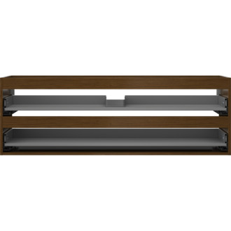 Korpus umývadlovej skrinky Mexen Box-A 140 cm, 2 zásuvky, orech - 91AX0-1400-470-2-86