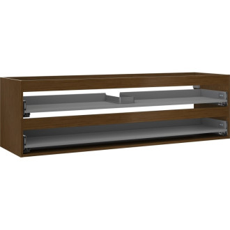 Korpus umývadlovej skrinky Mexen Box-A 160 cm, 2 zásuvky, orech - 91AX0-1600-470-2-86