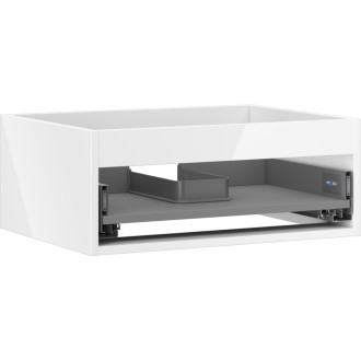 Korpus umývadlovej skrinky Mexen Box-A 60 cm, 1 zásuvka, biely lesk - 91AX0-0600-235-1-00