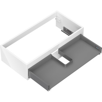 Korpus umývadlovej skrinky Mexen Box-A 90 cm, 1 zásuvka, biely lesk - 91AX0-0900-235-1-00